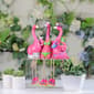 Northlight Seasonal 13in. Three Amigos Flamingos Outdoor Statue - image 3