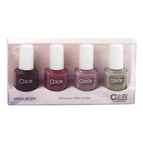 4pc. Earthly Color Club Nail Lacquer Kit - image 