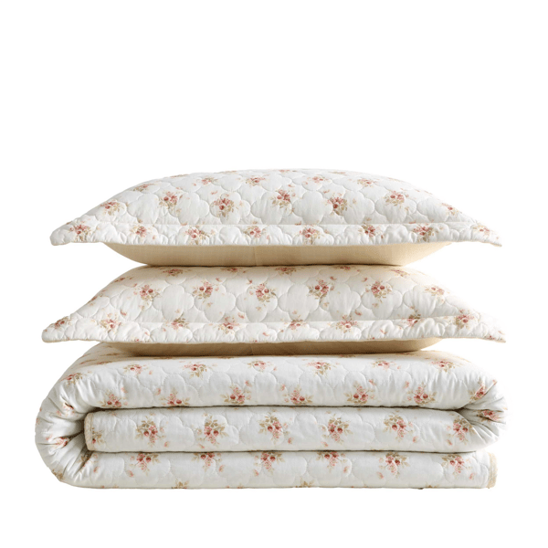 Laura Ashley Dorrie Reversible Qulit Set