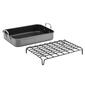 Rachael Ray Bakeware Hard-Anodized Nonstick Roaster - image 8
