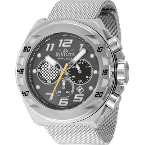 Mens Invicta Racing Gunmetal Dial Quartz Watch - 47201 - image 