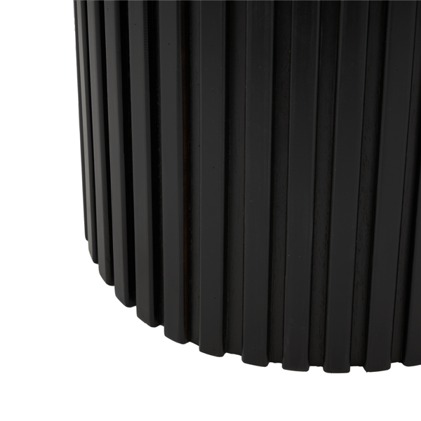 9th & Pike® Modern Black Wood Accent Table