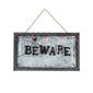 National Tree 18in. Animated Halloween Door Sign - image 1