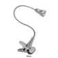 Simple Designs 1W LED Gooseneck Clip Light Desk Lamp - image 1