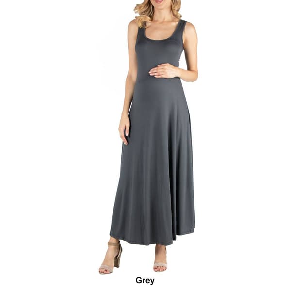 Womens 24/7 Comfort Apparel Maternity A-Line Dress