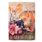 Evergreen Happy Thanksgiving Suede House Flag - image 1