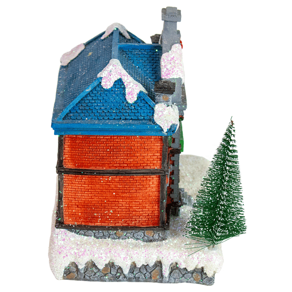 Northlight 7in. LED Post Office Christmas Village Decoration