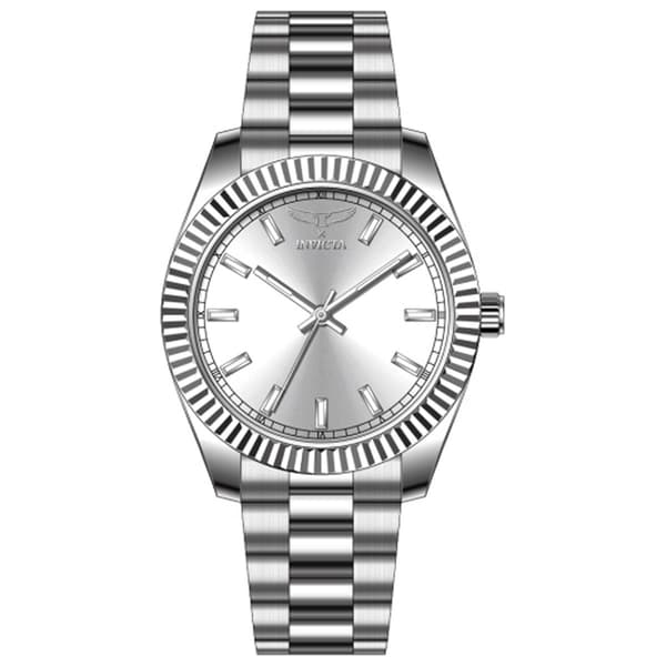 Mens Invicta Specialty Steel White Dial Quartz Watch - 69013 - image 