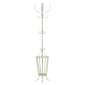 9th & Pike® Farmhouse White Metal Coat Rack - image 2