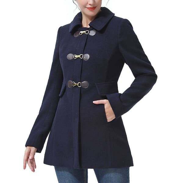 Womens BGSD Toggle Wool Coat - image 
