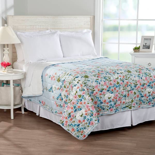 Ashley Cooper™ Bloom Mist Single Print Quilt Boscov's