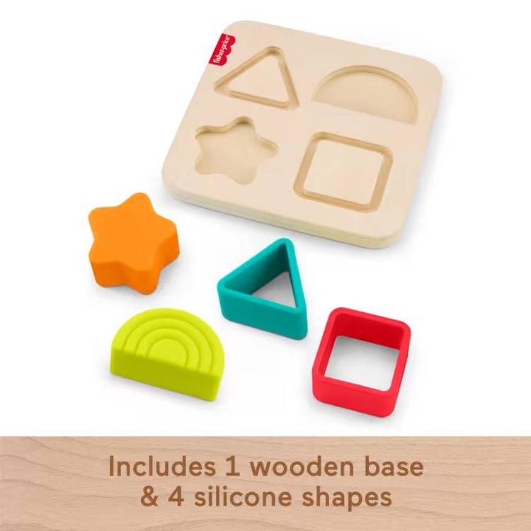 Fisher-Price® Wooden Silicone Puzzle