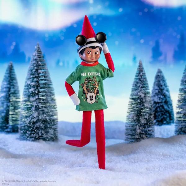 The Elf on the Shelf® Claus Couture Mickey Mouse Oh Deer Tee Set