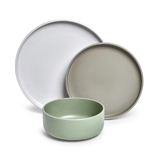 Sango Rollo Alta 12pc. Stoneware Dinnerware Set