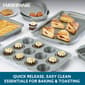 Farberware® 8pc. Grey Non-Stick Bakeware Set - image 4