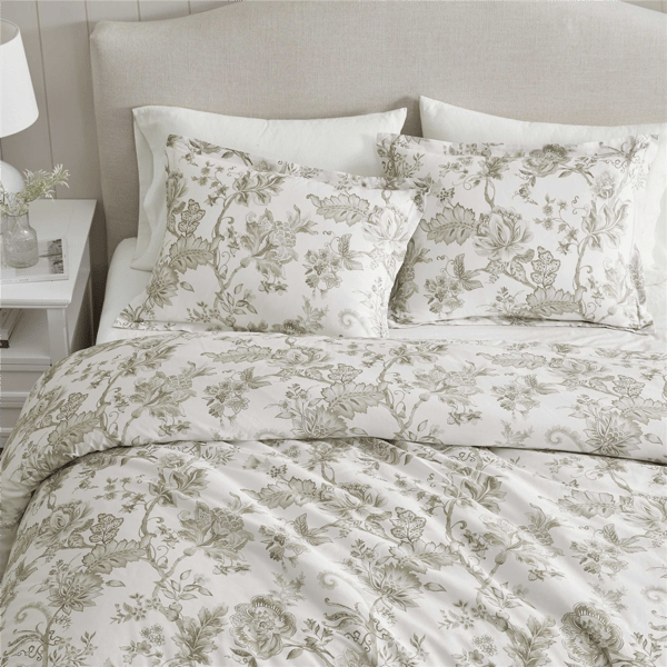 Martha Stewart Avery Floral Duvet Set