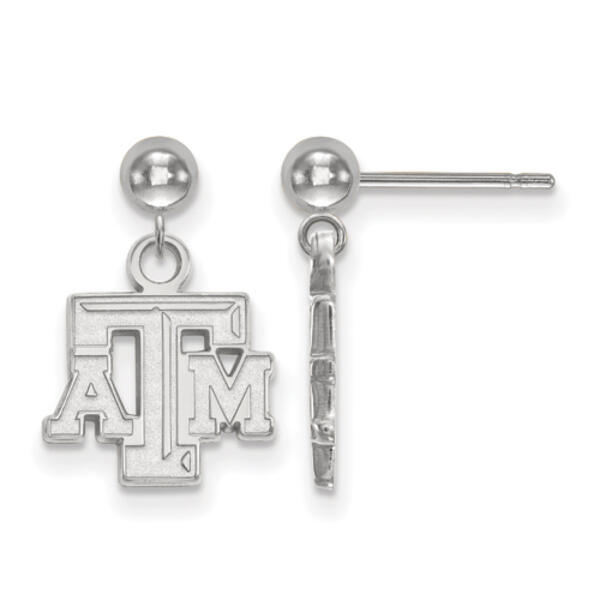 Texas A&M University Dangle Ball Earrings - image 