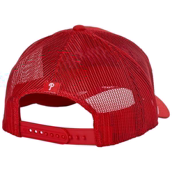 Mens ''47 Brand Phillies Garner White Rope Trucker Cap