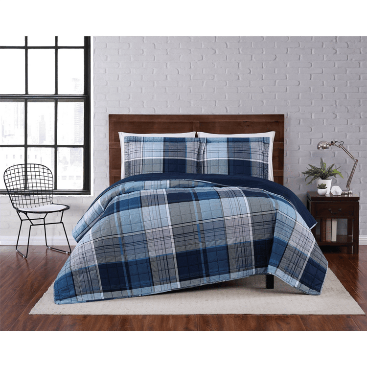 Truly Soft Trey 3pc. Reversible Quilt Set