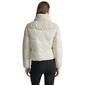 Womens DKNY Sport Cable Knit Mock Neck Puffer Jacket - image 2