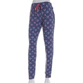 Juniors Rampage Navy Floral Jogger Pajama Pants