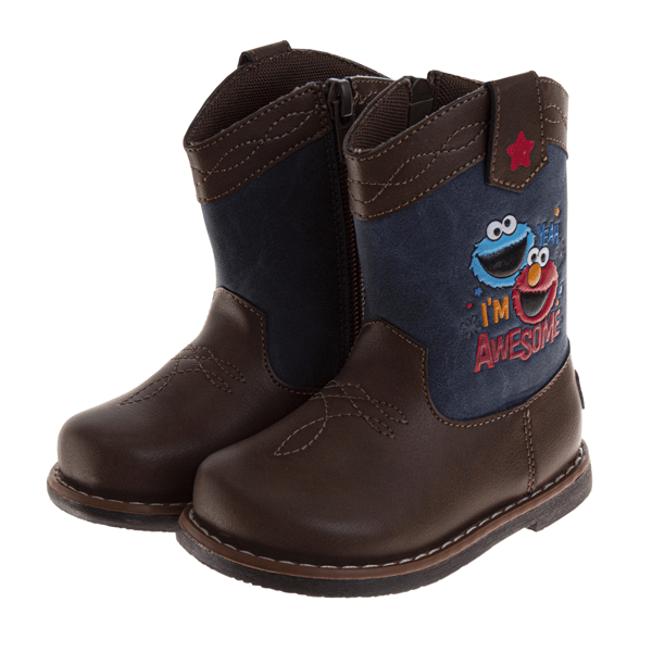 Toddler Unisex Sesame Street® Elmo & Cookie Monster Cowboy Boots