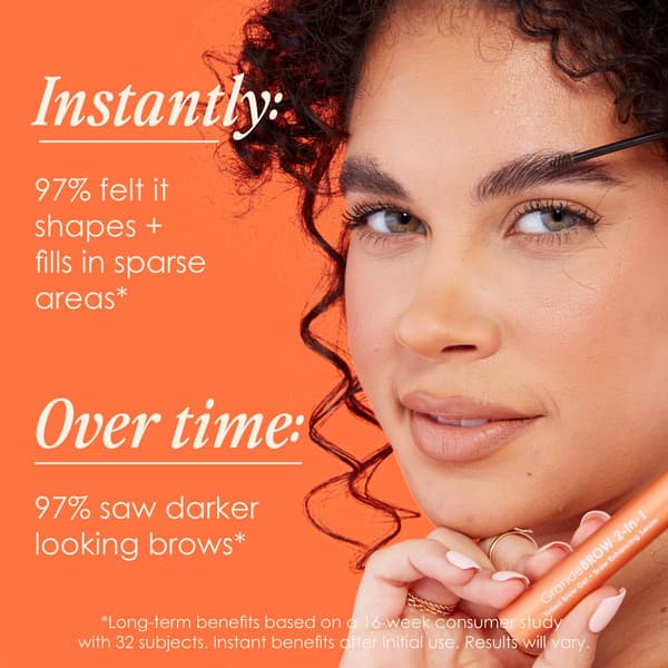 Grande Cosmetics GrandeBROW 2-In-1 Tinted Brow Gel + Brow Serum