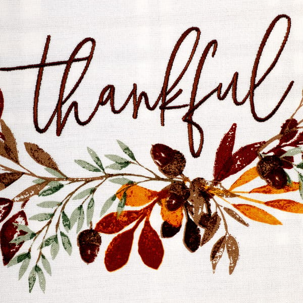 DII&#174; Embellished Thankful Reversible Placemats - Set of 4