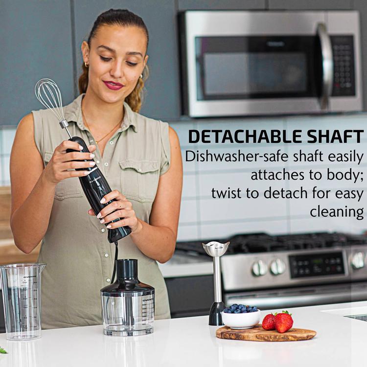 Ovente Immersion Electric 2-Speed Hand Blender
