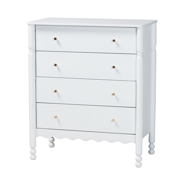 Baxton Studio Hoffman 4-Drawer Chest