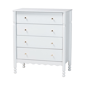 Baxton Studio Hoffman 4-Drawer Chest - image 1