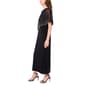 Womens MSK Faraj Cape Asymmetric Overlay Evening Gown - image 3