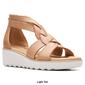 Womens Clarks® Collections Jillian Bright Strappy Sandals - image 8