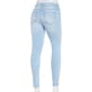 Juniors Celebrity Pink Light Wash Mid Rise Skinny Jeans - image 2