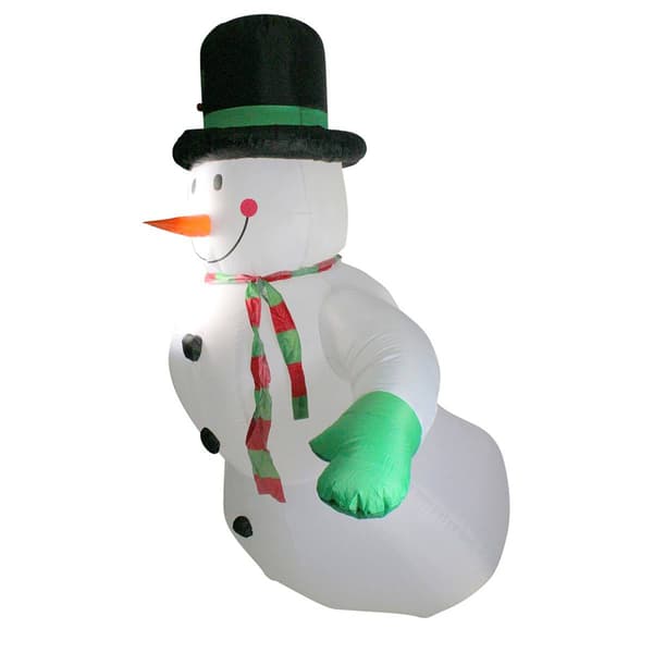 Northlight LED Inflatable Snowman Outdoor Christmas Decor