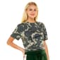 Juniors Fender&#40;R&#41; Embroidered Bass Guitar Acid Wash Tee - image 1