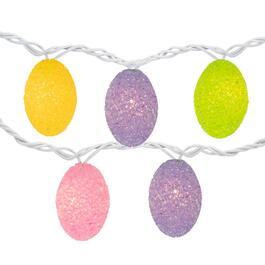 Northlight Seasonal 7.25ft. Pastel Easter Eggs String Light Set