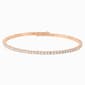 Athra Rose Gold over Brass & Crystal Coil Bracelet - image 1