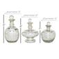 9th & Pike&#174; Decorative Glass Jars - Set Of 3 - image 8
