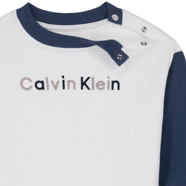 Baby Boy (3-9M) Calvin Klein 2pc. Graphic Fleece Set