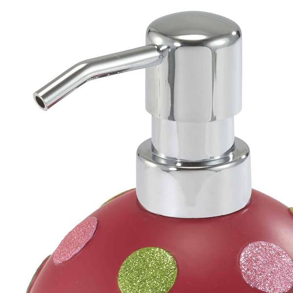 Nicole Miller Merry Dot Holiday Soap & Lotion Dispenser