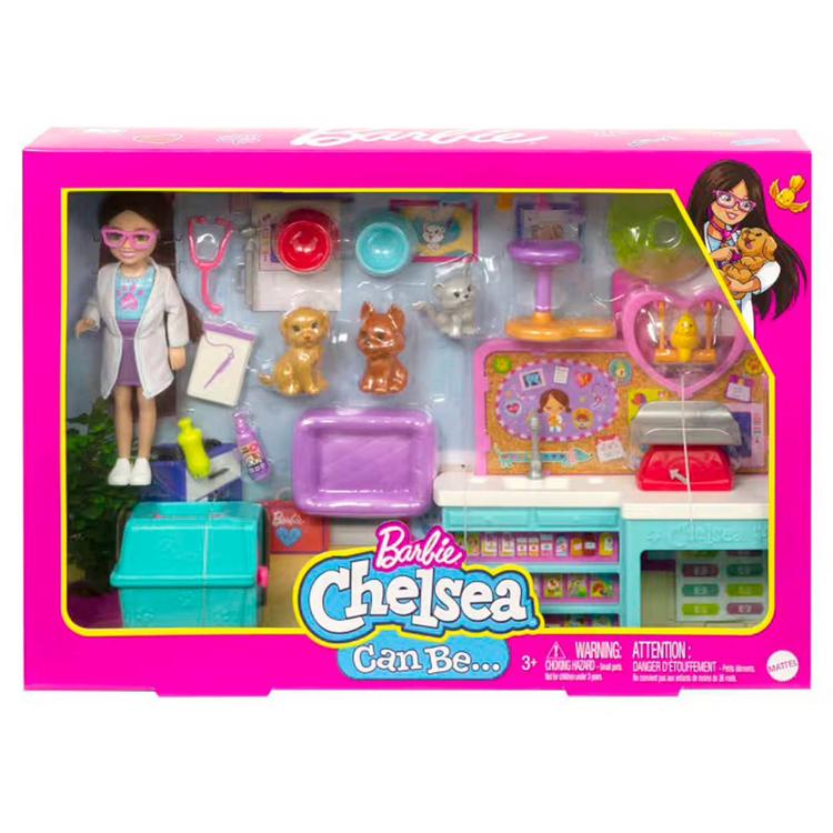 Barbie® Chelsea Pet Vet Playset