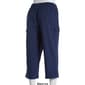 Plus Size Hasting & Smith Sheeting Cargo Capri Pants - image 2