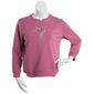 Plus Size Hasting &amp; Smith Embroidered Bouquet Pullover Sweater - image 1