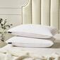 Farm To Home 2pk. Organic Cotton Softy Feather & Down Pillow - image 1