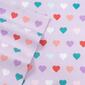 Sweet Home Collection Kids Fun & Colorful Hearts Sheet Set - image 4
