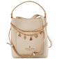 London Fog Lux Bucket Crossbody with Charms - image 1