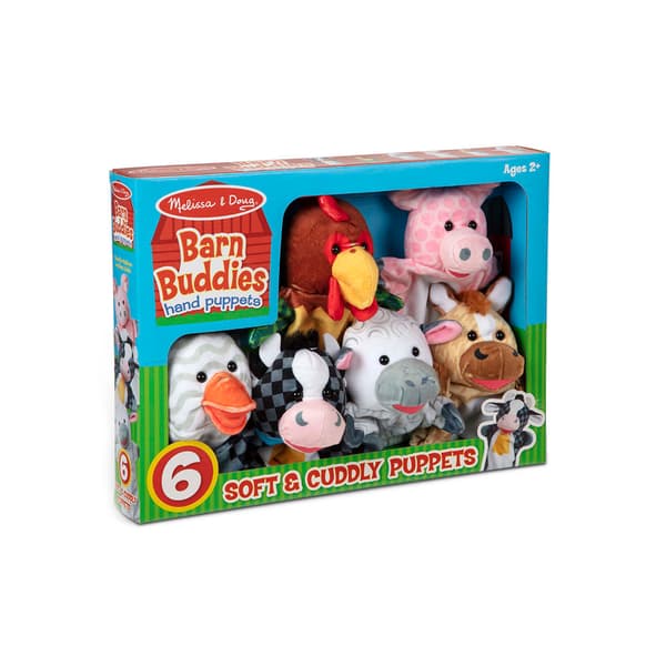 Melissa &amp; Doug® Barn Buddies 6 pc. Hand Puppets