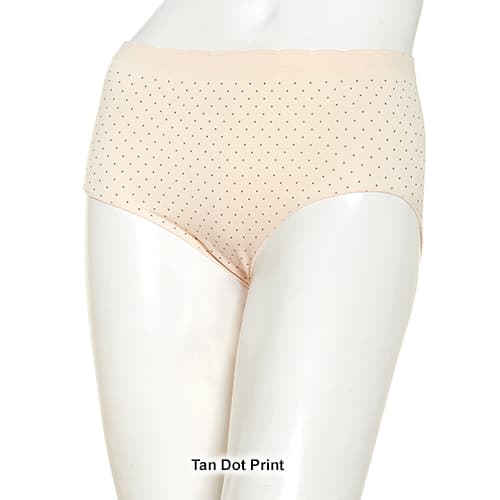 Ellen Tracy Womens Hi Cut Seamless Logo Panties : : Clothing,  Shoes & Accessories