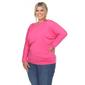 Plus Size White Mark Dolman Sleeve Blouse - image 1